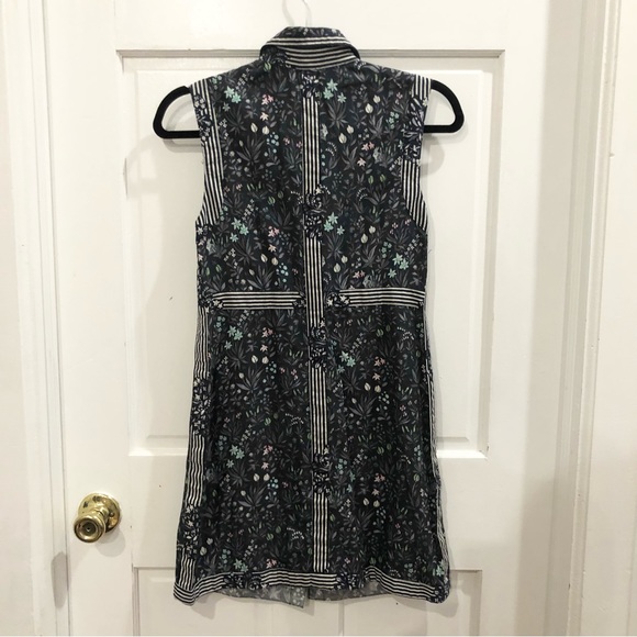 Open Ceremony floral button down dress - Picture 3 of 4